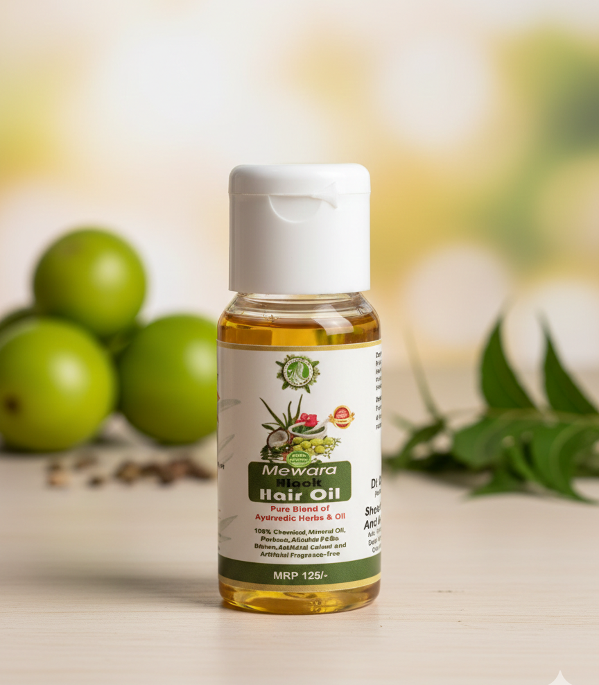 Mewara Black Hair Oil