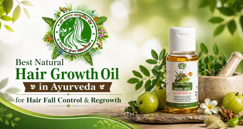 Best Natural Hair Growth Oil | Shri Shyam Ayurveda and Mewara Hair Clinic