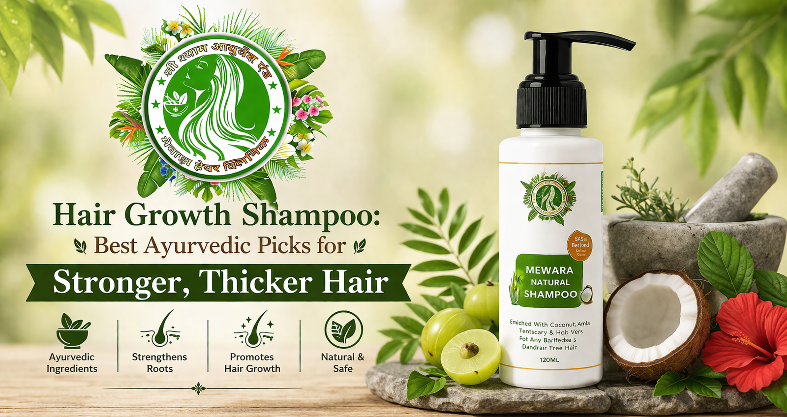 Hair Growth Shampoo: Best Ayurvedic Picks for Stronger, Thicker Hair